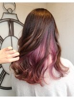 サンクチュアリー ウィズ コネクト(Sanctuary with connect)&nbsp;インナーカラー   ローズピンク◎20代30代40代50代