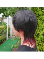 南フランス風ヘアブティック シェルクレール&nbsp;パンチのあるウルフスタイル