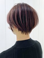 アイティーバイアルバム 藤沢店(IT by ALBUM) ハイライトショート_くびれヘアビタミンカラー_ba330491