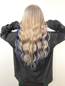ブランシスヘアー(Bulansis Hair) #インナーカラー #ブルー