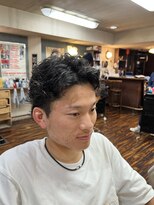 コダマ 石神井店(KODAMA)&nbsp;ミックスパーマ/センターパート/ツイストスパイラル/<理容室>