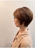 ニューヨークドライカット★ラウンドマッシュショート[渋谷]