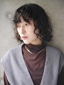 メゾンアミリ(Maison AmiLi) デザインカラー/オリーブベージュ/ウエットヘア【千葉／パーマ】