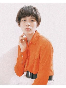 エムスラッシュ たまプラーザ(M.SLASH) ■切りっぱなし小顔マッシュショートM.SLASHたまプラーザ1-1★