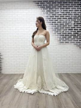 プレスト ベル 三宮 駅前店(Presto belle) 【プレストベル】ウェディングドレスレンタル　WD-E002