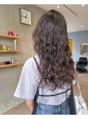 4ヶ月前パーマの残り、メンテナンスです!