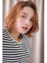 モッズヘア 越谷(mod's hair) ハイトーンカラーフレンチカジュアルボブパーマY越谷10代20代