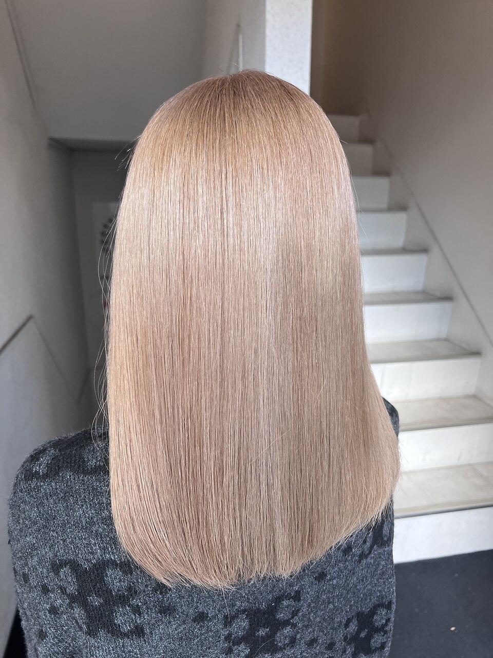 ミルクティーベージュ：L185828712｜テテ(TETE)のヘアスタイル