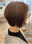 【ヴィザヴィ志村坂上】前下がりボブ/ナチュラルブラウン