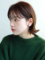 ムニカ 表参道(Munica)&nbsp;オーガニックカラー☆ナチュラルブラウン外ハネボブ