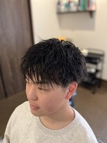 理容 うめむら ツイストパーマ