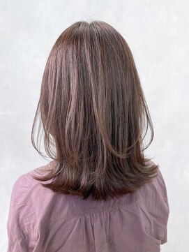 アルバム 池袋(ALBUM) くびレイヤーミルクティーピンクレイヤーロング_ba474143