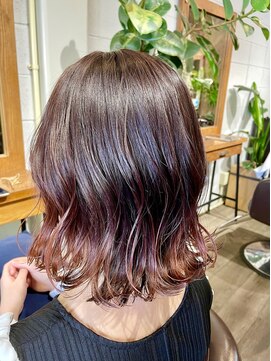 ヘアードレスビュー(hair dress V.I.E.W) ナチュラルグラデーションカラー