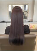 トリートメント／西尾／碧南／髪質改善／ブラウン／ロング
