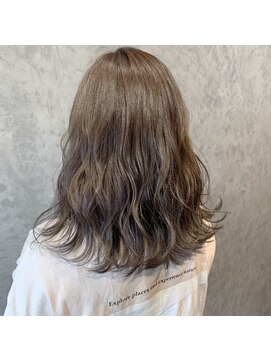 リアヘアー(Li'a hair) ブリーチなしで作るグレージュカラー