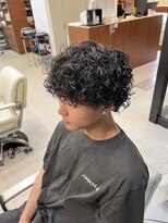 ヘアーアンドエステ ハラダ 滝ノ水店(Hair&Esthe Harada)&nbsp;メンズパーマ/スパイラルパーマ／プードルパーマ