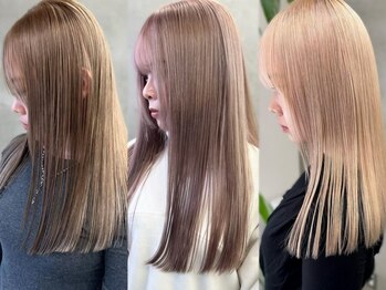 アンバー(UMBER)の写真/【西院 徒歩5分】髪質改善で人気の≪Aujua/オージュア≫使用！お客様に最適な施術で憧れのうるツヤ髪へ♪