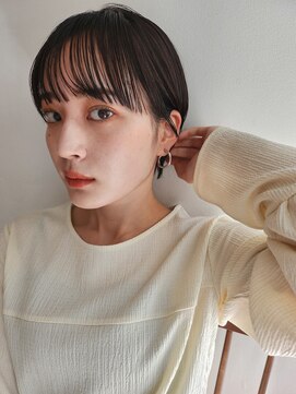ガーランド (Garland) 耳かけショートヘア×シースルーバング