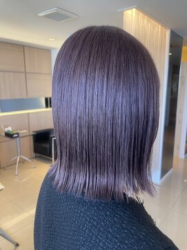 フェイス 大船(FACE) ピンクブラウンカラー×パッとボブ/Kurumi