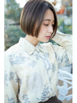 ラフィスヘアー アベリア 石山店(Lafith hair abelia) 【La fith】 ワンレングス×ボブスタイル