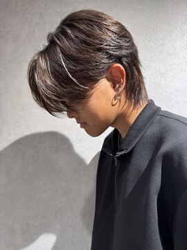 ネクストネオ 静岡(NEXT NEO) NEXTNEO石井/毛流れセンターパートウルフカラー静岡メンズ