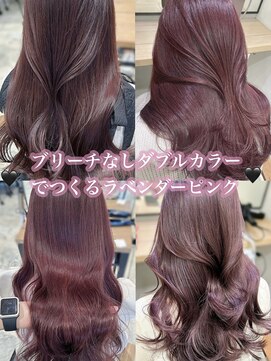 エヌアイ オモテサンドウ(ni omotesando) ☆この春流行るラベンダーピンクカラーまとめ☆