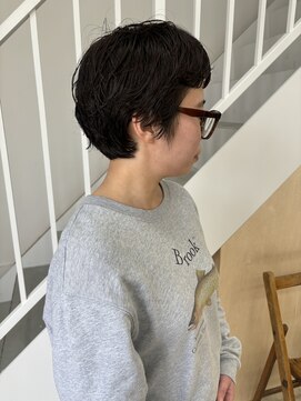 ハマモト ヤマ オオサカ(ハマモト Yama Osaka) ショートパーマ