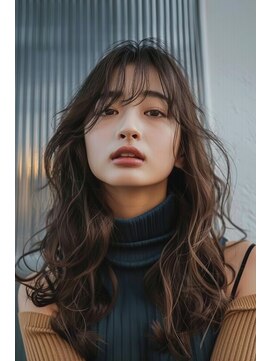ラナ 新宿(lana) レイヤーカット/ウェーブ/ロング/前髪/【lana hair 新宿】