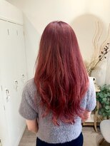 ロッカ(ROCCA)&nbsp;ツヤ映えレッドヴァイオレットロング