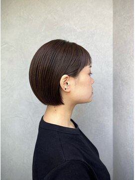 ランプヘアーデザイン(LAMP HAIR DESIGN) 【大森 智博】切りっぱなしボブ/耳掛けボブ