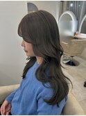 【梅田茶屋町】レイヤーカット×オリーブグレージュ