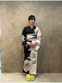 浴衣着付+ヘアアレンジ