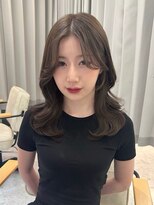 ポケット 高崎店(POCKET)&nbsp;くびれヘア/アプリコットオレンジ/ハイライトカラー/高崎80