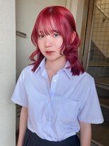 ムーン バイ ケンジ(moon by KENJE)&nbsp;【hinari】体育祭カラー/レッドカラー/ケアブリーチ