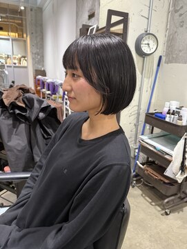 シールドヘアー 沖縄 新都心(C'LD Hair) 那覇美容室/おもろまち美容室/ミニボブ/黒髪ボブ/小顔ボブ/ボブ