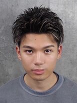 プレミアムバーバー 新宿店(PREMIUM BARBER produce by HIRO GINZA)&nbsp;アップバング/ハイライト/ツーブロック〈理容室〉