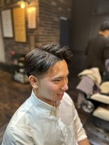 スマイルヘア 浦和店(Smile hair)&nbsp;アップバング/ツーブロックマッシュ/束感/<理容室>[浦和/メンズ]