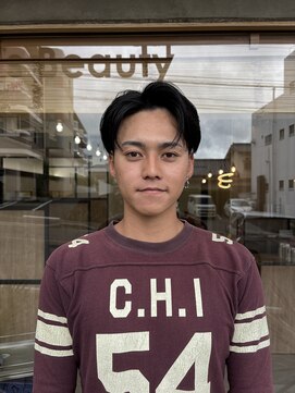 メンズギフト(men's GIFT) フェザーパーマ毛流れセンターパート