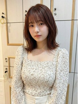 ネオリーブ チロル 横浜西口店(Neolive CiroL.) 20代30代40代小顔レイヤー/暗めカラー/デザインカラー