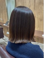 ラル(Lull)&nbsp;【鈴木悠孝】ミディアムボブ/外はねボブ/美髪ストレート