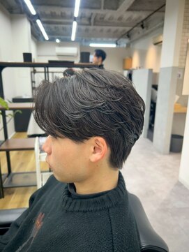 ナム 松戸(NAM) メンズヘア/松戸/フェザーパーマ