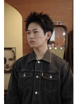 エディ(Edy)&nbsp;メンズスパイキーボックスショート刈り上げ眉毛カット岡山