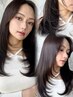 【YUUKI指名限定】骨格修正カット＋似合わせカラー　￥14,000