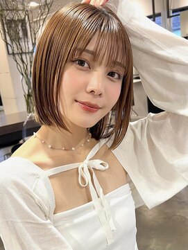 アビー(ABBEY) ボブ大人ボブレイヤーボブ20代30代40代ミニボブナチュラルボブ