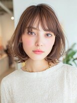クララ カシハラ(CLALA Kashihara)&nbsp;前髪あり/ボブカット/大人可愛いナチュラルボブ/髪質改善