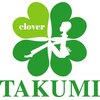 TAKUMI CLOVERのお店ロゴ