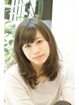 ヘアーデザイン サンニイイチヨン(HAIR DESIGN 3214) 大人ブルージュ☆ミディ