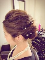 キャトル ヘアデザイン(quatre HAIR DESIGN)&nbsp;編み込みアレンジ