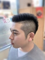サロン ド キムラ 刈り上げツーブロック★震災刈り