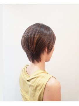シャンスヘアアンドスパ 浦和(CHANCE hair&spa) ショートで丸みを残した縮毛矯正☆